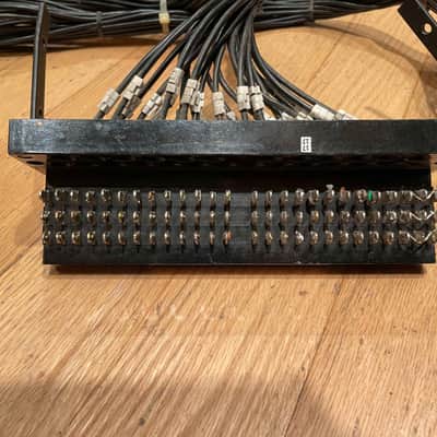 Switchcraft 48 point TRS patchbay x2 with Christmas Trees TRS 1980s - Black image 6