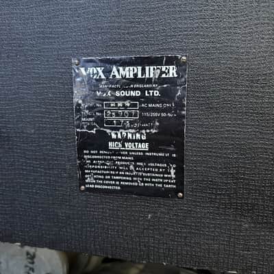 Vintage 1972 Vox AC30 2×12 Top Boost Valve Amplifier Combo w/ Celestion T2056 image 10