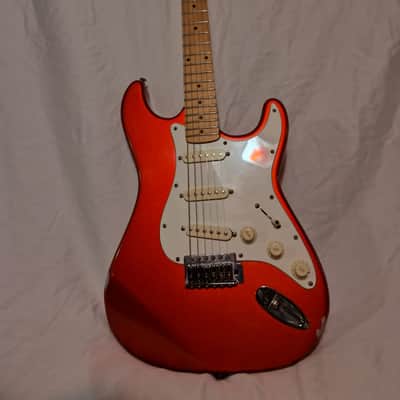 Samick Samickaster 1994 - Red Sparkle + Gig Bag image 3