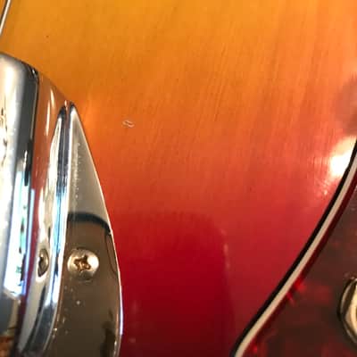 Ibanez Silver Series Precision Bass LAWSUIT 1977 "Sunburst" image 10