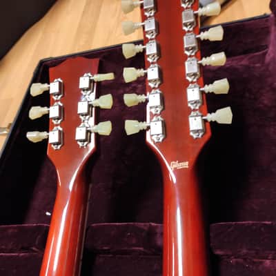 2016 Gibson Custom Shop EDS-1275 CS Heritage Cherry HC Limited Edition LZ Jimmy page Guitar image 9