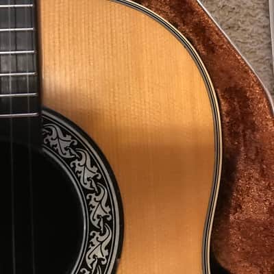 Ovation Country Artist Classical 1624-4 acoustic-electric guitar 1979 with hard case and owners manuals image 6