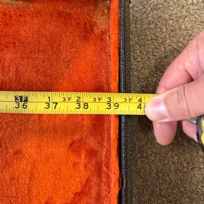1966 Fender Stratocaster/ Telecaster case - Black image 9