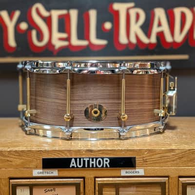 Noble&Cooley 14X6 Walnut snare drum - Natural oil image 1