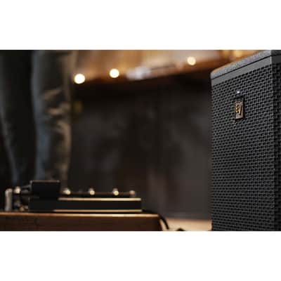 Electro-Voice EVOLVE 30M Powered Portable DJ PA Column Speaker System Black image 18
