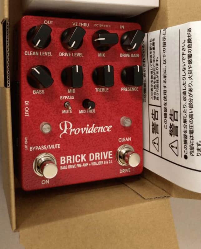 Providence BD-1 Brick Drive Preamp/Overdrive Pedal image 1