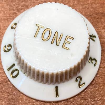 Fender Vintage Stratocaster Tone Knob '70s - Parchment image 1