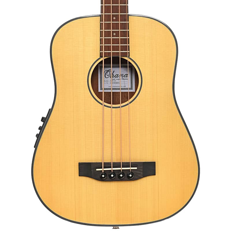 Ohana OBU-22 Acoustic-Electric Bass Ukulele (2021) image 1