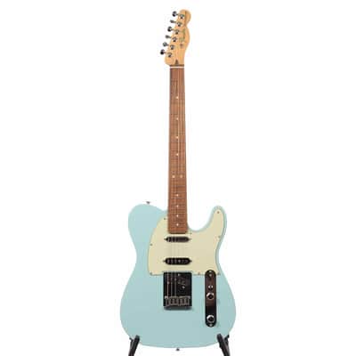 Fender 2021 Deluxe Nashville Telecaster Electric Guitar - Daphne Blue - Used image 2