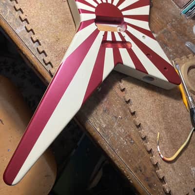 1980's Tokai Explorer FSD-70 Rising Sun Custom Paint #2 - JAPAN MIJ image 13