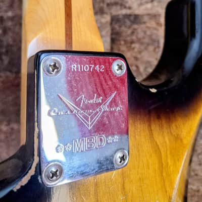 Fender 1957 Custom Shop Stratocaster 2022 Heavy Relic, Brownie vibe image 16