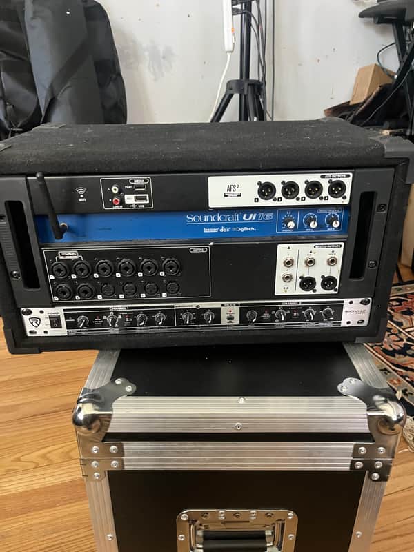 Soundcraft Ui-12 Rackmount 12 Channel Digital Mixer w/ WiFi Router image 1