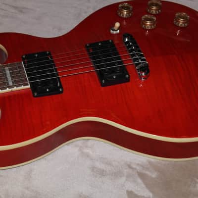 2017 ThinTheHerd Custom Build Ovation Ultra GP  Tribute Clone Ferrari Red Hard Shell Case! image 16