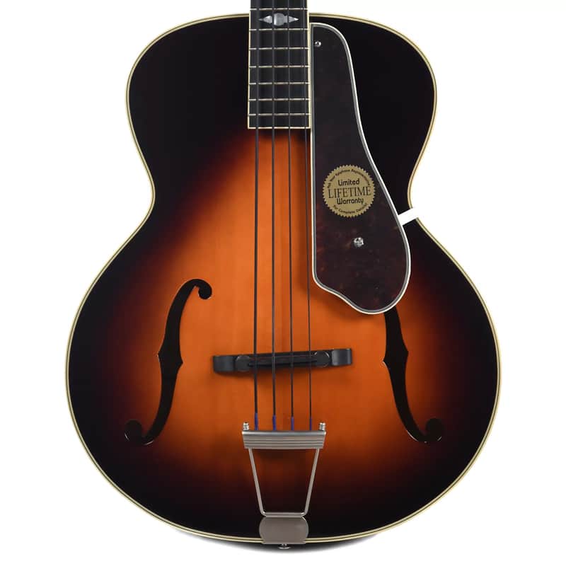 Epiphone De Luxe Masterbilt Classic Acoustic / Electric Bass | Reverb