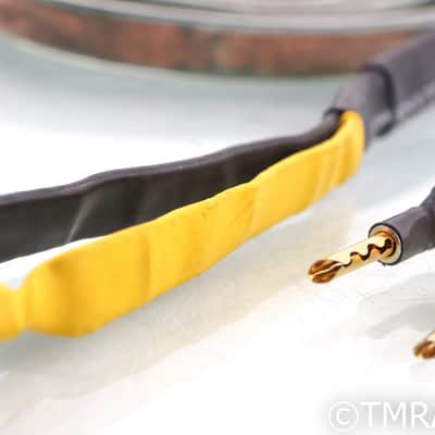 Analysis Plus Black Mesh Oval 9 Speaker Cables; 2.5m Pair image 4