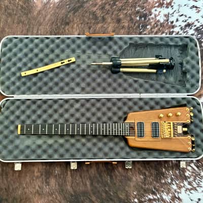 1983 Warwick Nobby Meidel Guitar Natural Headless Guitar #15 of 30 West Germany Handmade image 1