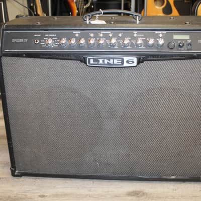 Line 6 Spider IV 150 150-Watt 2x12" Stereo Digital Modeling Guitar Combo 2009 - 2016 - Black image 2