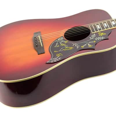 1980 Gibson Hummingbird Cherry Sunburst #82620003 image 2