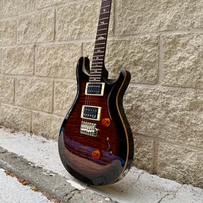 PRS SE Custom 24 Black Gold Burst w/EMG Retroactives image 4