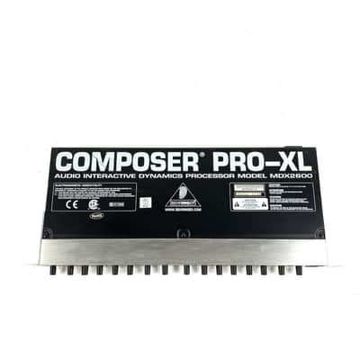 Behringer MDX2600 Composer Pro-XL Compressor / Limiter 2010s - Standard HSHM image 7