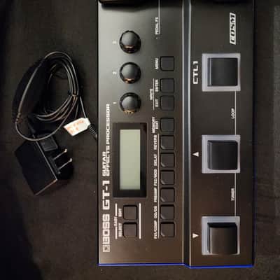Boss GT-1 Guitar Effects Processor 2016 - Present - Black image 4