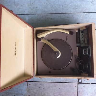 Zenith Record Player (1960s Antique/Vintage/Rare) image 3
