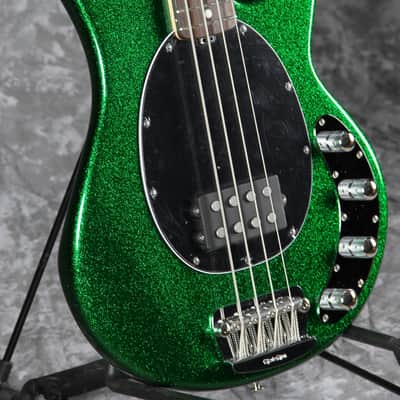 Ernie Ball Music Man Premier Dealer Network Limited Edition Sting Ray - Emerald Green Sparkle image 5