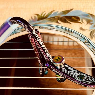 Shubb 50th Anniversary Edition Capo ~ Violet Sky image 3