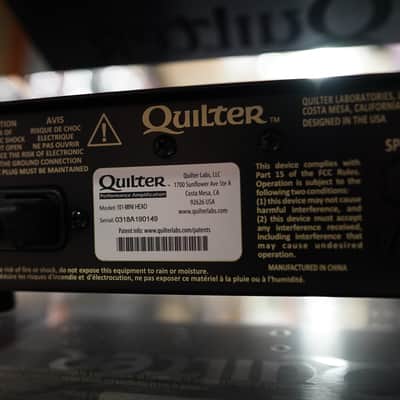 Quilter IN-STORE DEMO UNIT w/ 3-Guitar Heads image 9