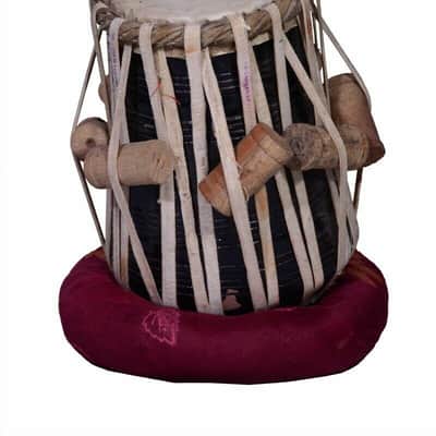 Hamdmade Steel Tabla Bayan Finest Dayan with Hammer Cushions With Bag, Cushion, Hammer2022 image 4