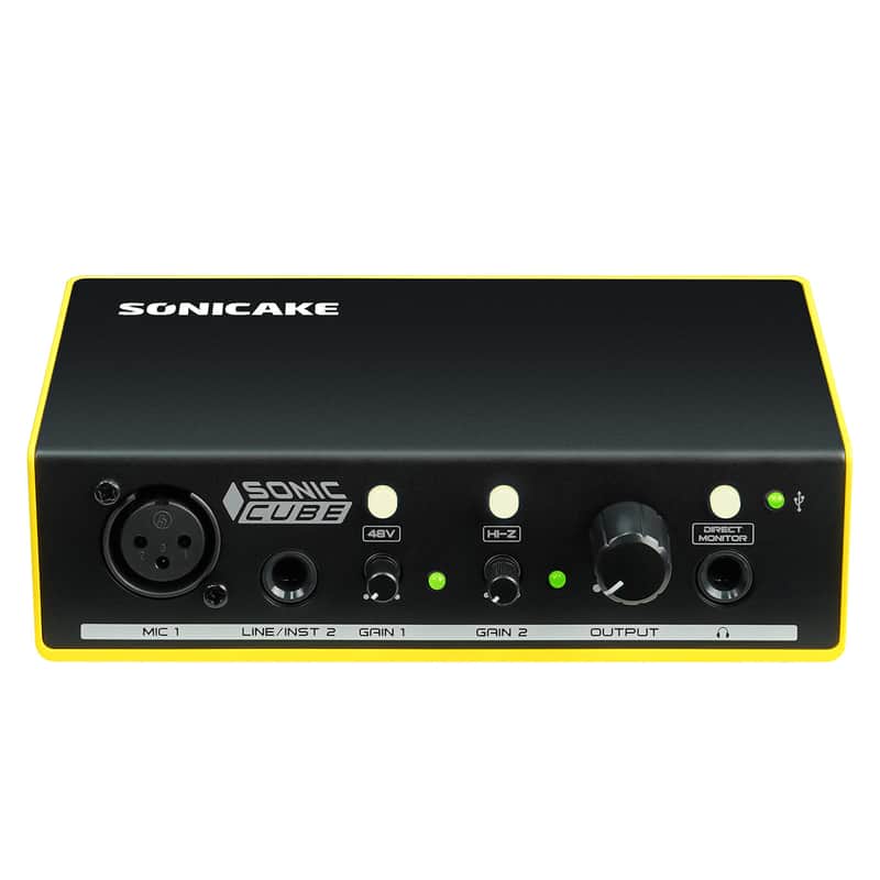 SONICAKE USB Audio Interface Podcast Mixer with Analogue Preamp 48V Phantom Power Recording Podcasting and Streaming Equipment with XLR and Line Inputs for MAC and PC USB-C Plug and Play(U.S. domestic inventory) image 1