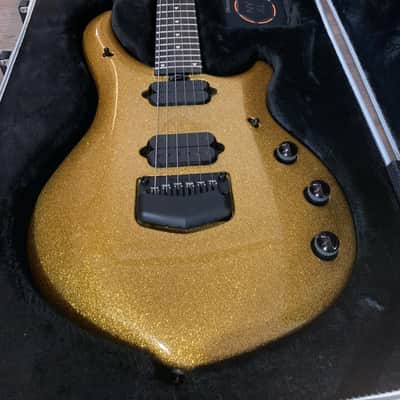 Ernie Ball Music Man Majesty BFR 2018 Gold Sparkle image 3