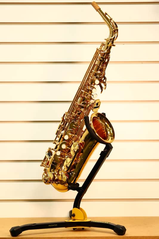 Yamaha YAS-480 Intermediate Alto Saxophone - Lacquered Brass image 1