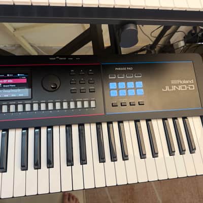 Roland JUNO-D6 61-Key Synthesizer 2024 - Present - Black Used image 2
