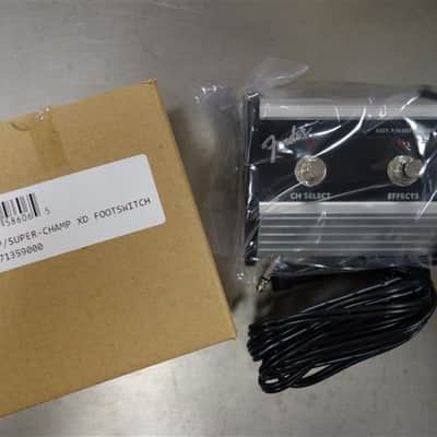 Fender 2-Button Footswitch: Channel Select / Effects On/Off with 1/4" Jack image 2