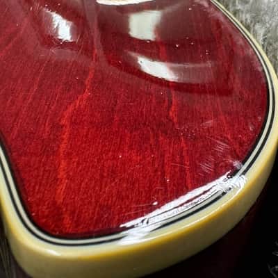 Ibanez Artcore AS73-TCR-12-01 Semi-Hollow Guitar – Transparent Cherry image 12