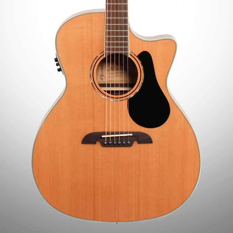 Alvarez AG75CE Artist Series Cutaway Grand Auditorium w/ Electronics Natural image 2