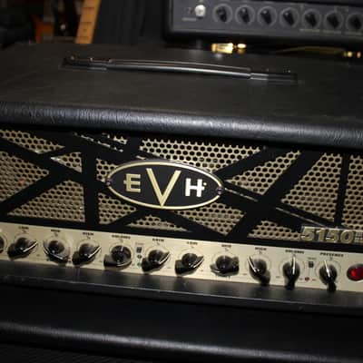 EVH 5150 III EL34 3-Channel 50-Watt Guitar Amp Head with matching 2x12 CAB image 2