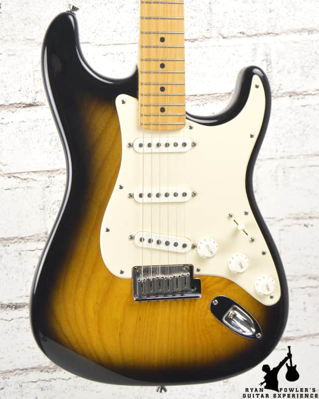 2004 Fender 50th Anniversary American Standard Stratocaster Sunburst w/ OHSC image 1