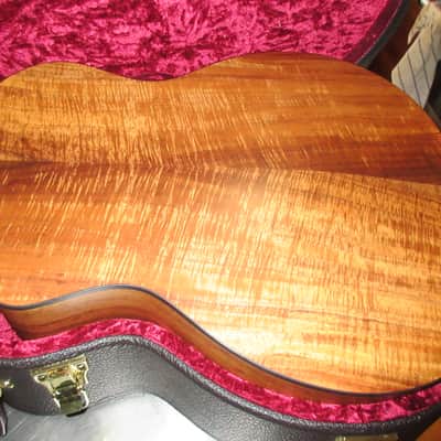 Taylor 224ce-K DLX Koa Grand Auditorium with ES2 Electronics, Cutaway 2017 - 2018 - Shaded Edgeburst image 8