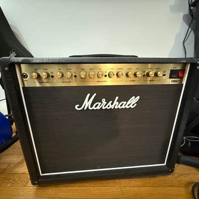 Marshall DSL40CR 40-watt 1 x 12-inch Combo Amplifier and Marshall PEDL-91016 6-Way Footswitch Pedal image 2