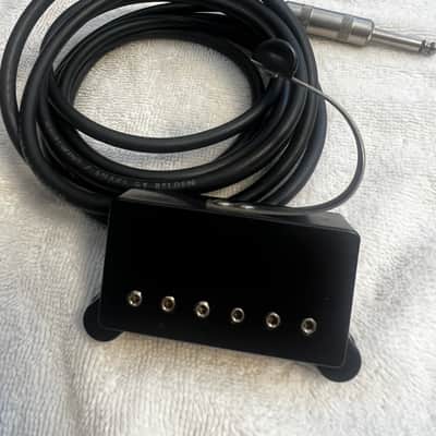 DiMarzio Vintage 70's DiMarzio Acoustic Soundhole Guitar Pickup Black Rare 1970’s image 1