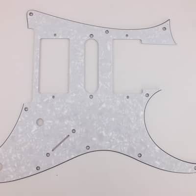 White Pearl Scratch Plate Pickguard for Ibanez JEM Junior electric guitar