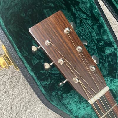 2018 Hand Made Huffman Dreadnought (White Oak/Spruce) image 3