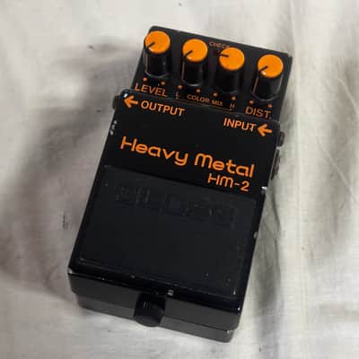 Boss HM-2 Heavy Metal Distortion Guitar Effect Pedal Made in Japan image 1
