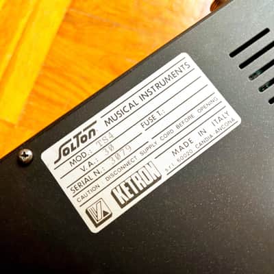 Solton TS4 (Italy, 1989) Italo Disco Machine Rack Synth Expander with PDF manual! Solton Programmer 24 brother! image 10