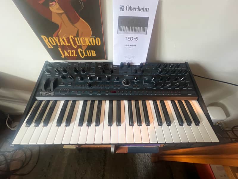 Oberheim TEO-5 44-Key 5-Voice Synthesizer 2024 - Present - Black image 1