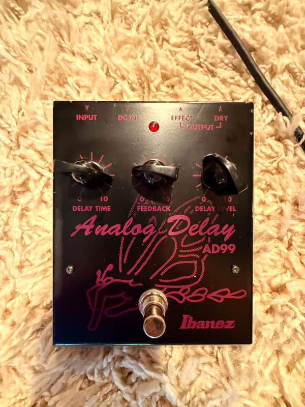 Ibanez アナログディレイ AD99 Ibanez AD99 Analog Delay 1990s - Black | Reverb