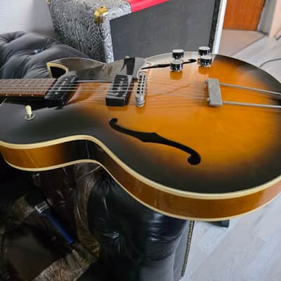 Gibson ES-135 1992 Reissue Vintage Tobacco Burst P90 Florentine based on 335 image 19