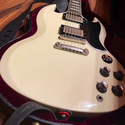 Gibson Les Paul Custom Shop VOS 2011 - Alpine White / Gibson SG / COA / Leather Strap / String Joy / Ernie Ball image 18